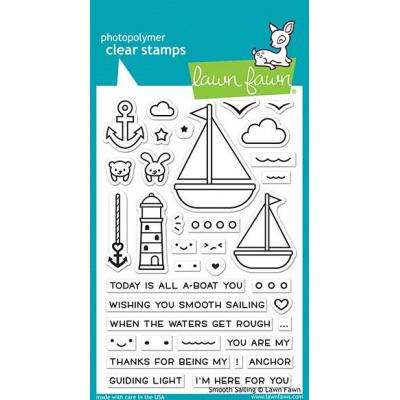 Lawn Fawn Clear Stamps - Smooth Sailing